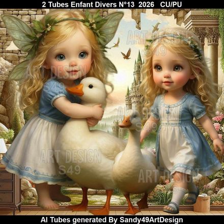 2 Tubes Enfant Divers N°13  2026