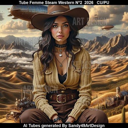 Tube Femme Steam West N°2  2026