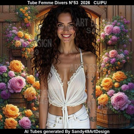 Tube Femme Divers N°53  2026
