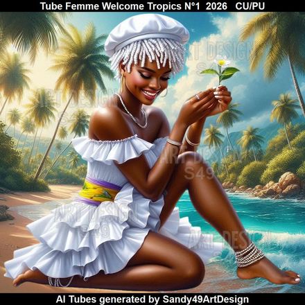 Tube Femme Welcome Tropics N°1  2026