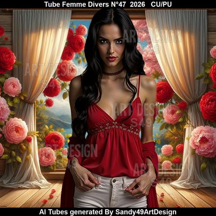 Tube Femme Divers N°47  2026