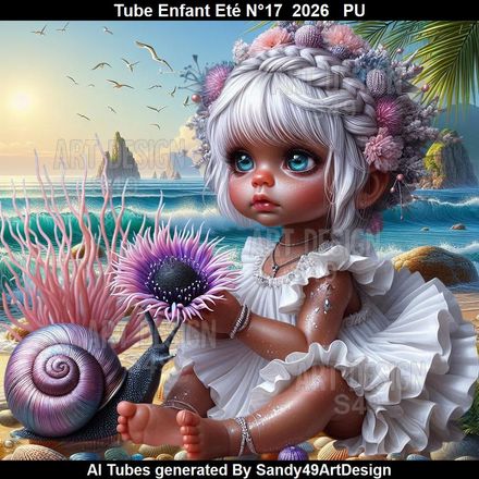 Tube Enfant Eté N°17  2026