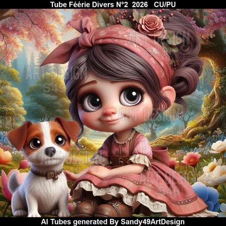 Tube Féérie Divers N°2  2026