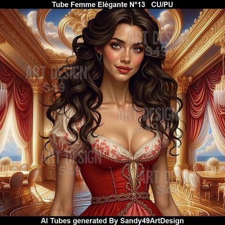 Tube Femme Elégante N°13