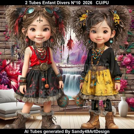 2 Tubes Enfant Divers N°10  2026