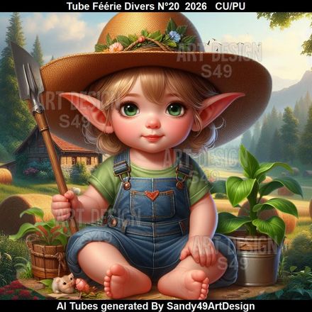 Tube Féérie Divers N°20  2026