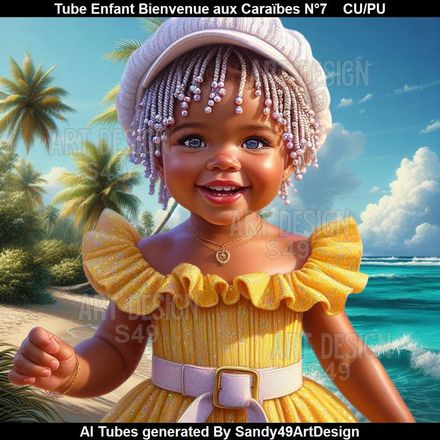 Tube Enfant Bienvenue aux Caraïbes N°7