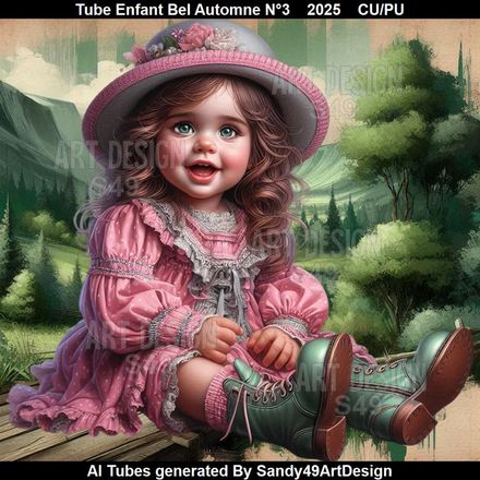 Tube Enfant Bel Automne N°3    2025