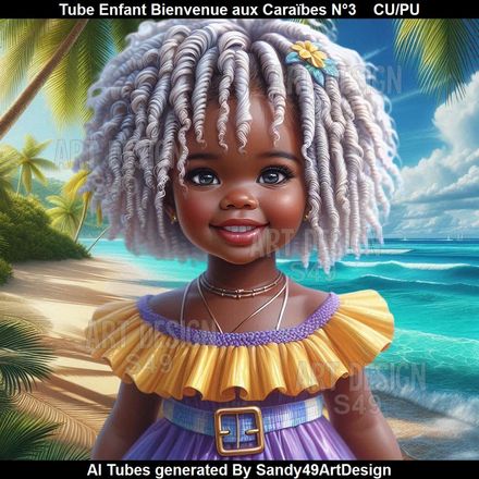 Tube Enfant Bienvenue aux Caraïbes N°3
