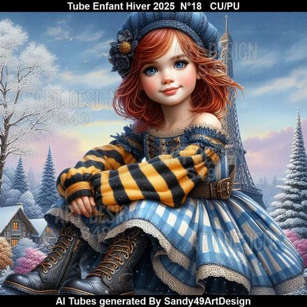 Tube Enfant Hiver 2025  N°18