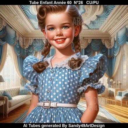 Tube Enfant Année 60  N°26