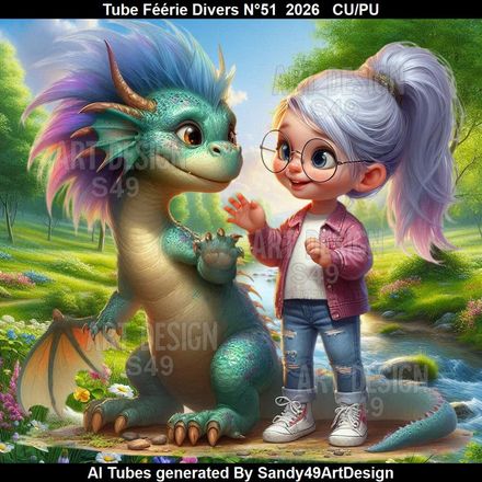 Tube Féérie Divers N°51  2026