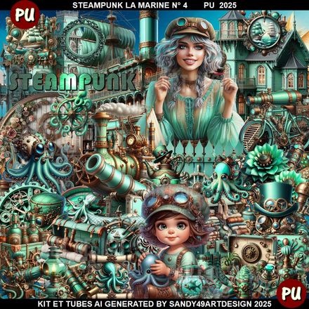 Steampunk La Marine N°4