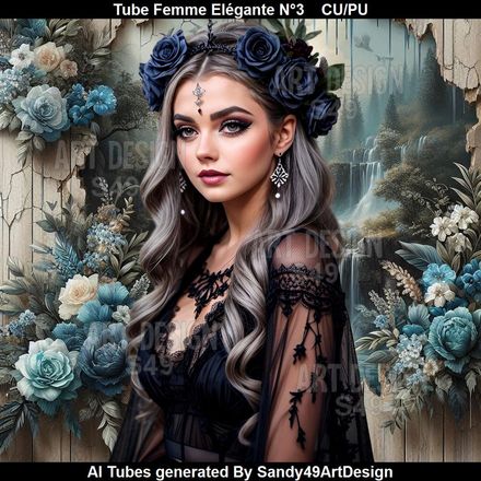 Tube Femme Elégante N°3