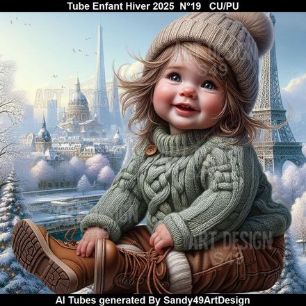 Tube Enfant Hiver 2025  N°19