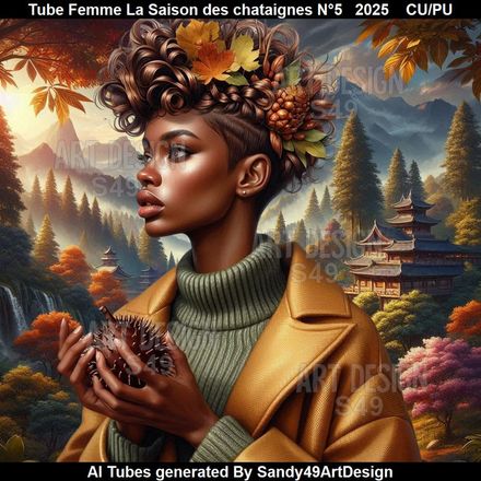 Tube Femme La Saison des châtaignes N°5    2025