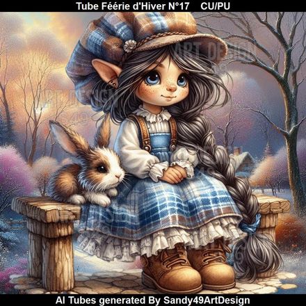 Tube Féérie d'Hiver N°17