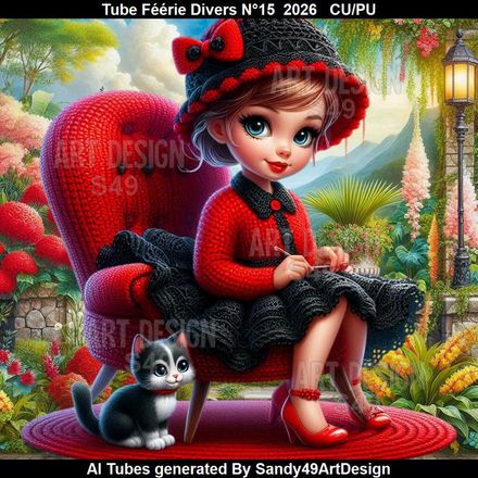Tube Féérie Divers N°15  2026