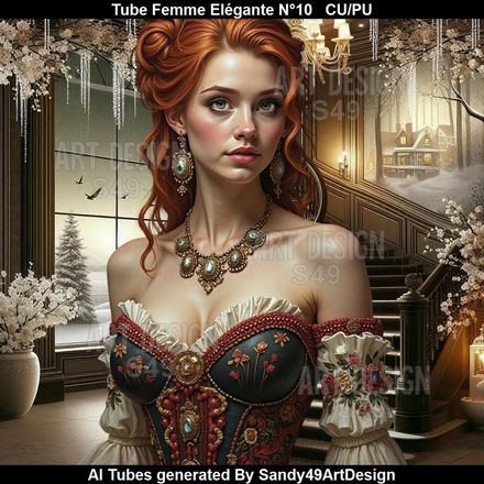 Tube Femme Elégante N°10