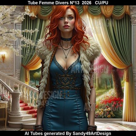 Tube Femme Divers N°13  2026