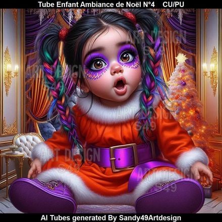 Tube Enfant Ambiance de Noël N°4