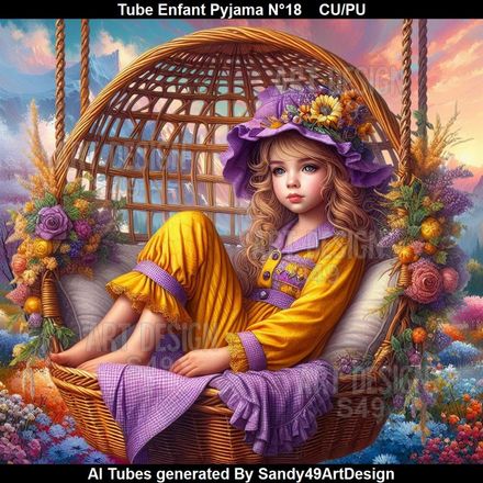 Tube Enfant Pyjama N°18