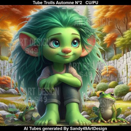 Tube Trolls Automne N°2