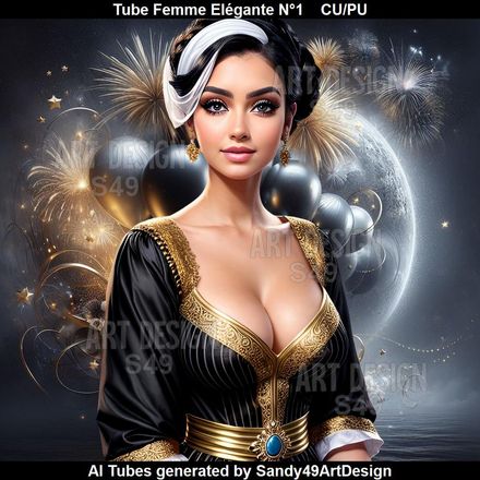 Tube Femme Elégante N°1