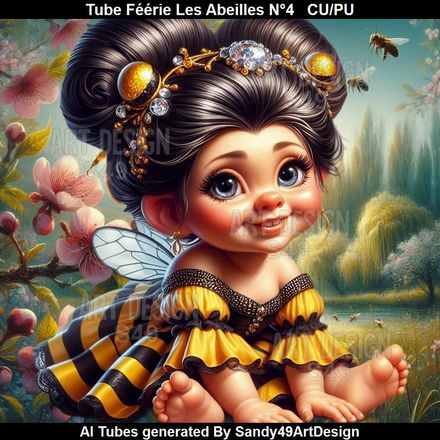 Tube Féérie Les Abeilles N°4