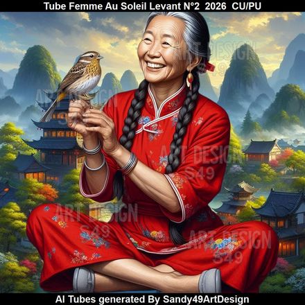 Tube Femme Au Soleil Levant N°2  2026