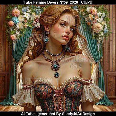 Tube Femme Divers N°59  2026