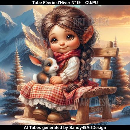 Tube Féérie d'Hiver N°19