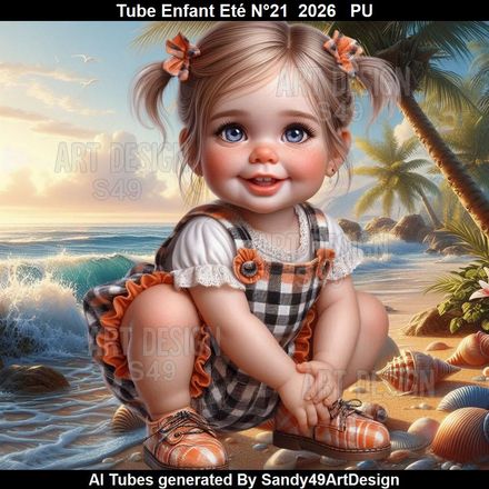 Tube Enfant Eté N°21  2026