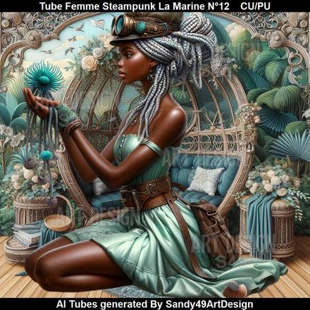 Tube Femme Steampunk La Marine N°12