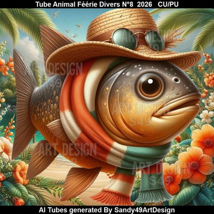 Tube Animal Féérie Divers N°8  2026