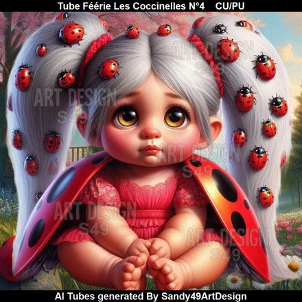 Tube Féérie Les Coccinelles N°4