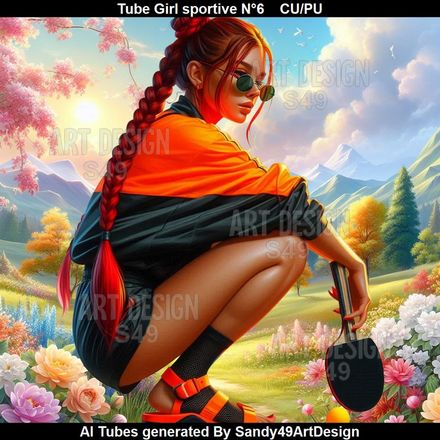 Tube Girl sportive N°6