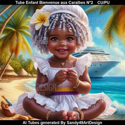 Tube Enfant Bienvenue aux Caraïbes N°2
