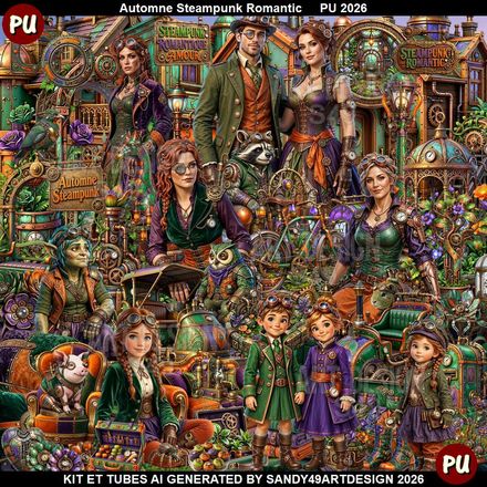 Automne Steampunk Romantic  2026
