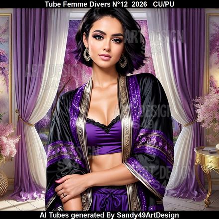 Tube Femme Divers N°12  2026