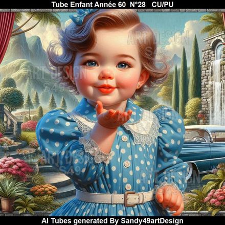 Tube Enfant Année 60  N°28