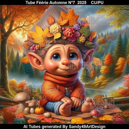 Tube Féérie Automne N°7    2025
