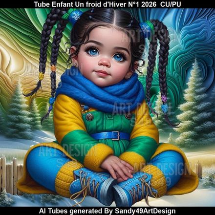 Tube Enfant Un Froid d'Hiver N°1  2026