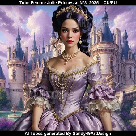 Tube Femme Jolie Princesse N°3   