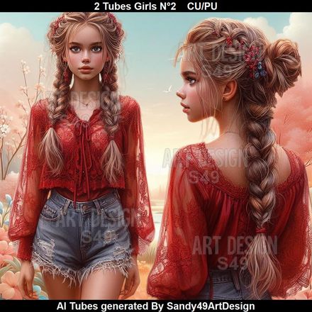 2 Tubes Girls N°2