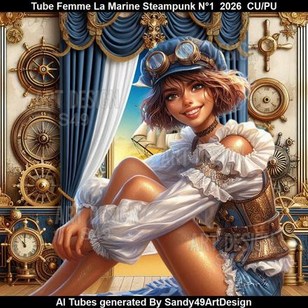 Tube Femme La Marine Steampunk N°1  2026
