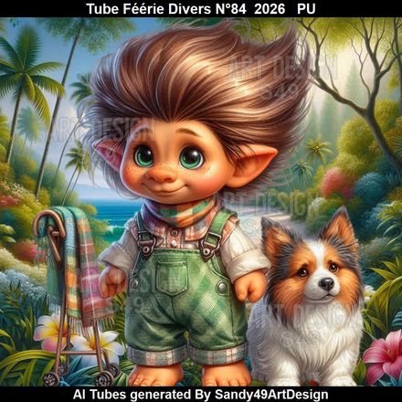 Tube Féérie Divers N°84  2026