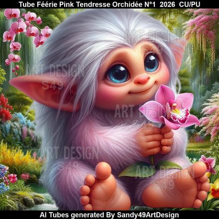 Tube Féérie Pink Tendresse Orchidée N°1  2026