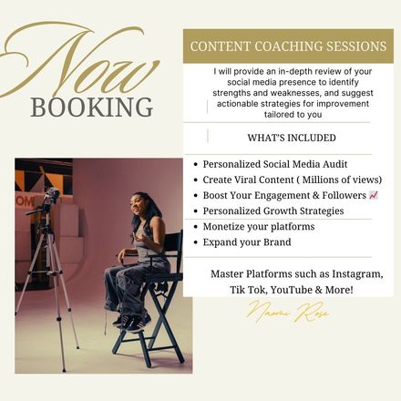 Content Coaching Sessions by Nay Rose