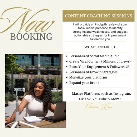 Content Coaching Sessions by Nay Rose